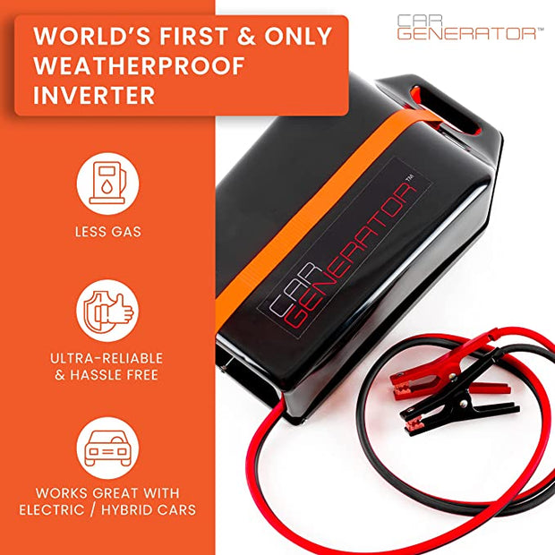 1000/2000 watt CarGenerator All Weather Pure Sine
